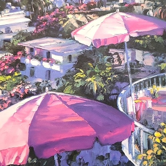 Lovely Picture "Hills of Acapulco" by Howard Behrens - Picture 3 of 9